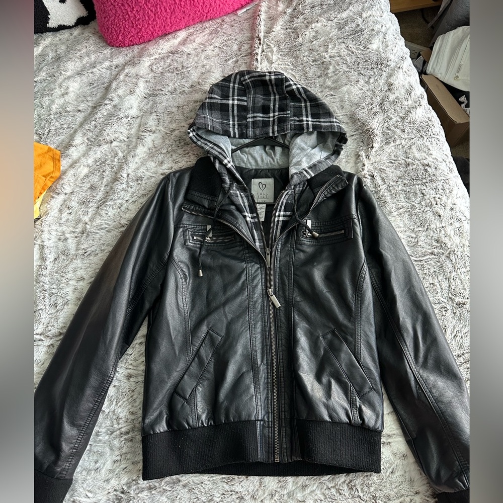 Leather jacket